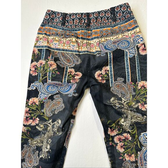 Johnny Was Viva Denim Jean Boho Floral Vintage, size 2 - Picture 7 of 11